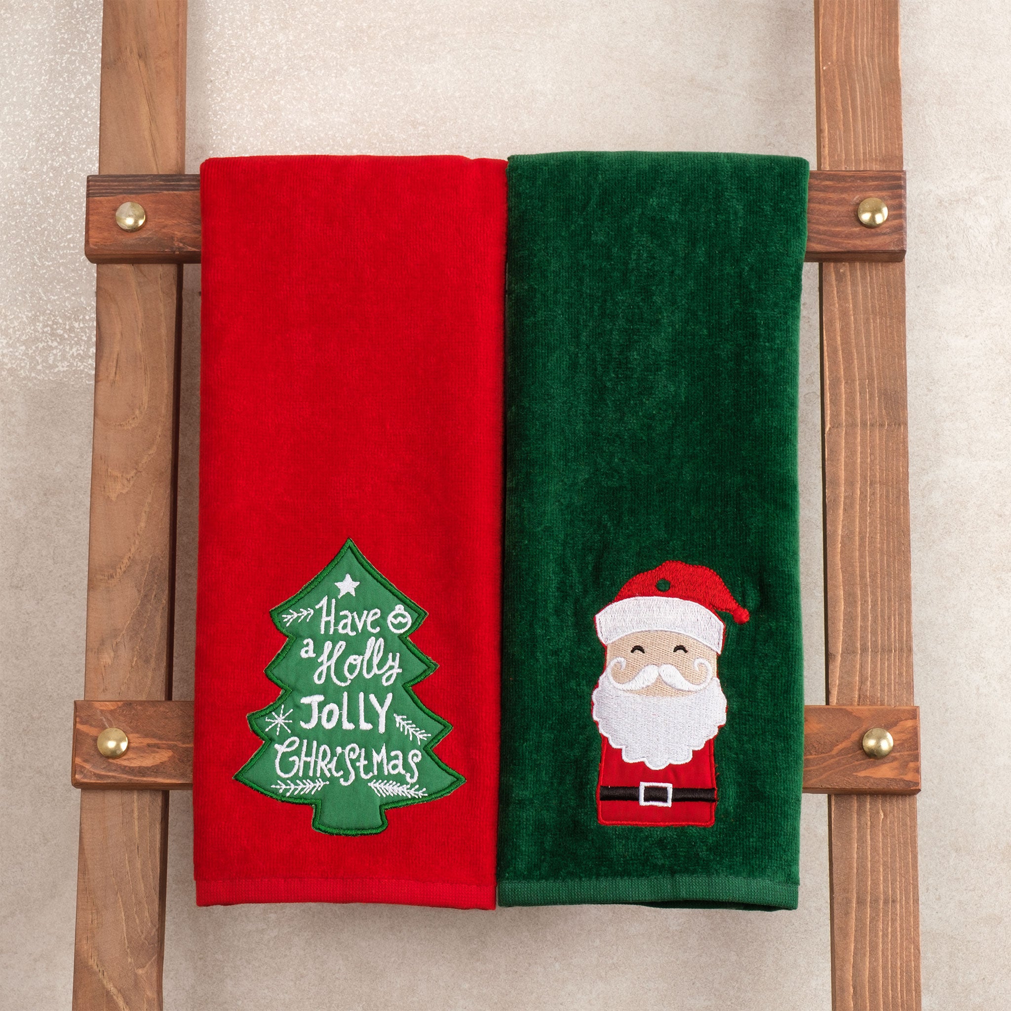 Christmas hand towels online bulk