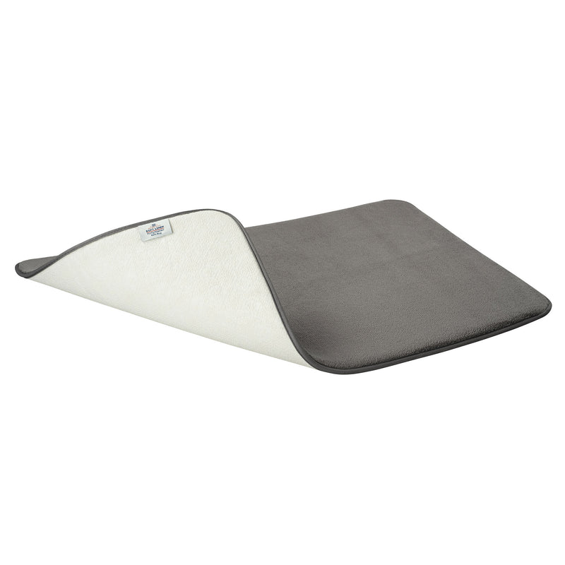 American Soft Linen - Fluffy Foamed Non-Slip Bath Rug-21x32 Inch - Gray - 5