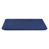 American Soft Linen - Fluffy Foamed Non-Slip Bath Rug-21x32 Inch - Navy-Blue - 6