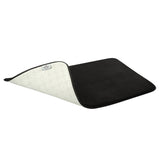 American Soft Linen - Fluffy Foamed Non-Slip Bath Rug 21x32 Inch -  18 Set Case Pack - Black - 5