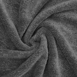 American Soft Linen - Salem 6 Piece Turkish Combed Cotton Luxury Bath Towel Set - 10 Set Case Pack - Gray - 8