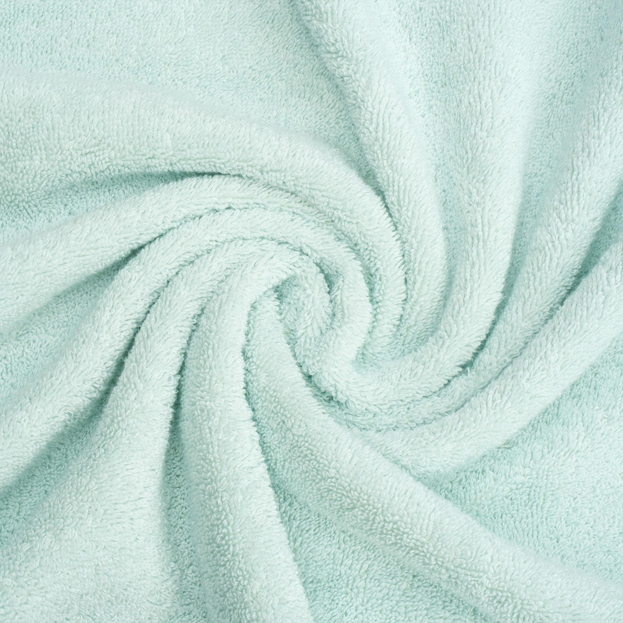 American Soft Linen - Salem 6 Piece Turkish Combed Cotton Luxury Bath Towel Set - 10 Set Case Pack - Mint - 8