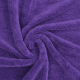 American Soft Linen - Salem 6 Piece Turkish Combed Cotton Luxury Bath Towel Set - 10 Set Case Pack - Purple - 8