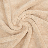 American Soft Linen - Salem 6 Piece Turkish Combed Cotton Luxury Bath Towel Set - 10 Set Case Pack - Sand-Taupe - 8