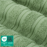 American Soft Linen - Single Piece Turkish Cotton Hand Towels - Sage-Green - 3