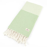 American Soft Linen - 100% Cotton Turkish Peshtemal Towels - 44 Set Case Pack - Green - 5