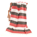 American Soft Linen - 100% Cotton Turkish Peshtemal Towels - 44 Set Case Pack - Red - 1